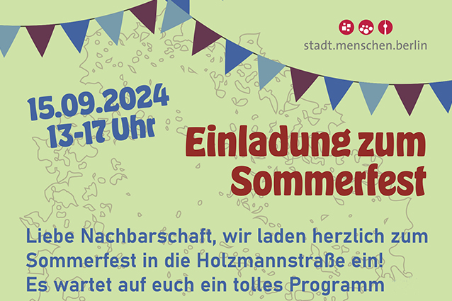 You are currently viewing Einladung zum Sommerfest am 15. September 2024