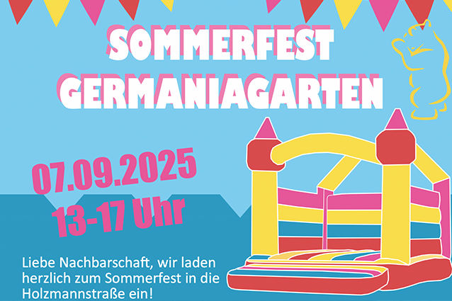 You are currently viewing Einladung zum Sommerfest Germaniagarten am 7. September 2025