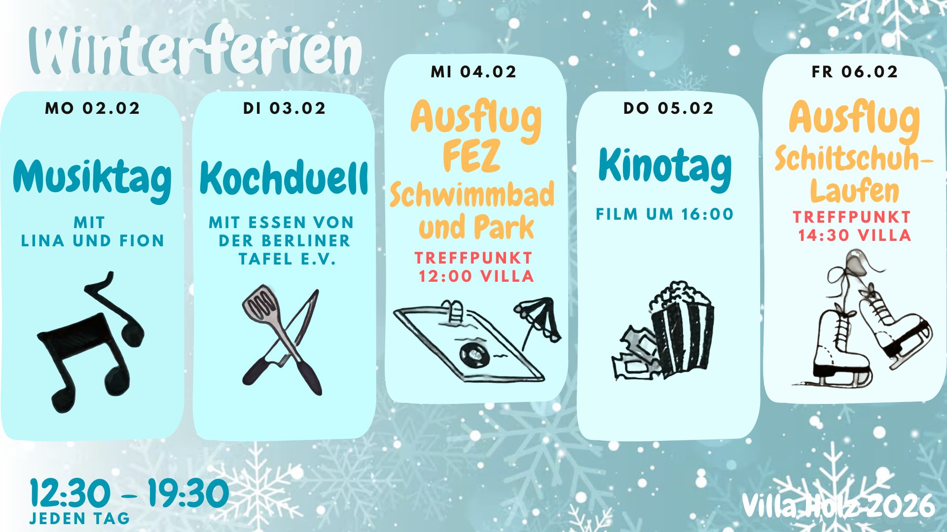 You are currently viewing Winterferien in der “Villa Holz”