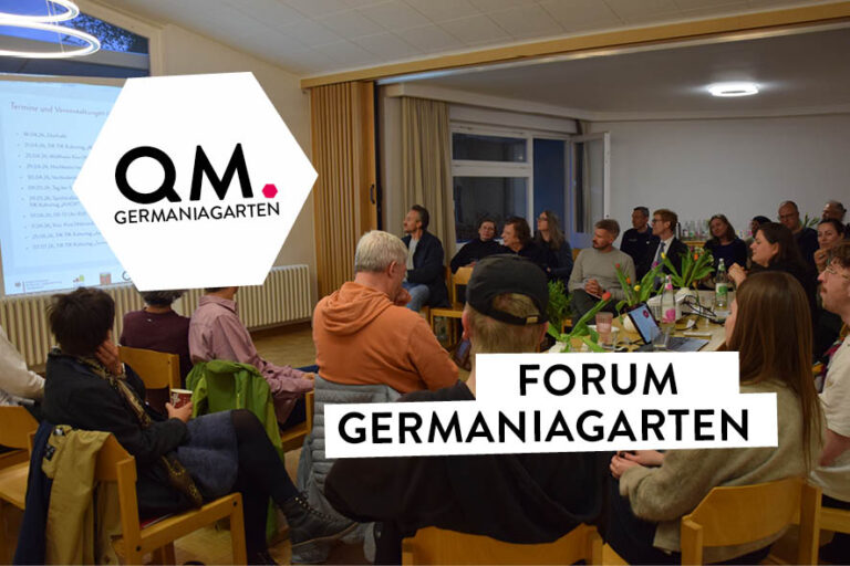 Mehr über den Artikel erfahren Einladung zum 11. Forum Germaniagarten am 15. Oktober 2026